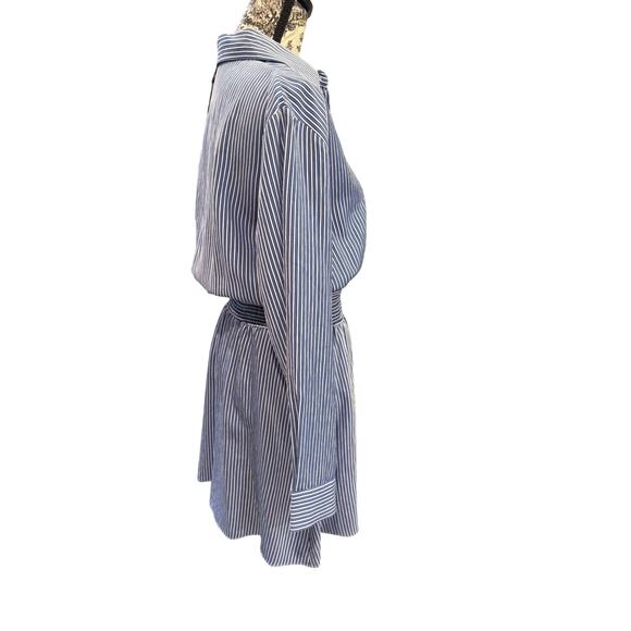 The Kooples Blue Stripe Shirt Dress‎ – Size 1 (US Small) - Picture 5 of 6